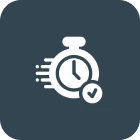 Fast time management symbol